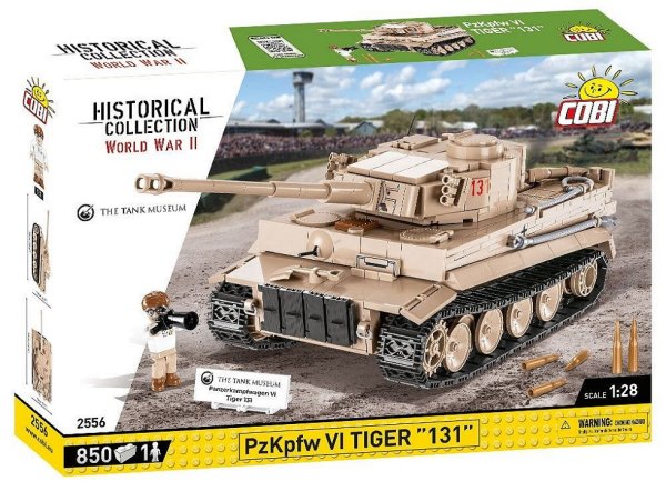 COBI 2556 Panzerkampfwagen VI Tiger 131 Militär Baukasten 1:28
