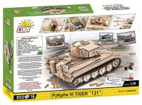 COBI 2556 Panzerkampfwagen VI Tiger 131 Militär...