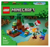 LEGO Minecraft 21240 Das Sumpfabenteuer