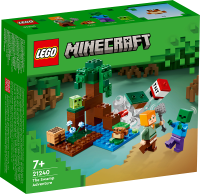 LEGO Minecraft 21240 Das Sumpfabenteuer