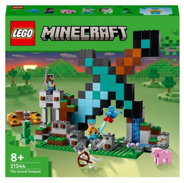 LEGO Minecraft 21244 Der Schwert-Au&szlig;enposten