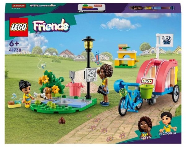 LEGO Friends 41738 Hunderettungsfahrrad