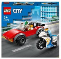 LEGO City 60392 Verfolgungsjagd mit dem Polizeimotorrad