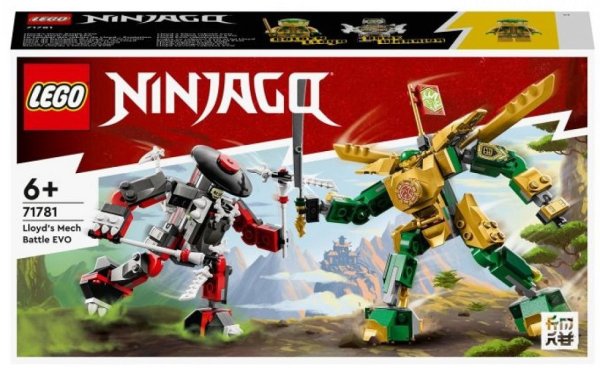 LEGO NINJAGO 71781 Lloyds Mech-Duell EVO