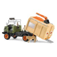 SCHLEICH Wild Life 42475 Gro&szlig;er Truck Tierrettung