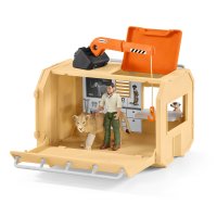 SCHLEICH Wild Life 42475 Gro&szlig;er Truck Tierrettung