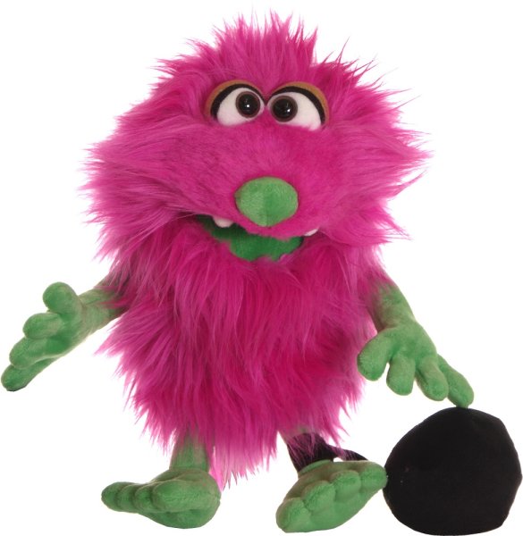 MATTHIES Living Puppets Handpuppe Muksch 35 cm Monster to Go W820