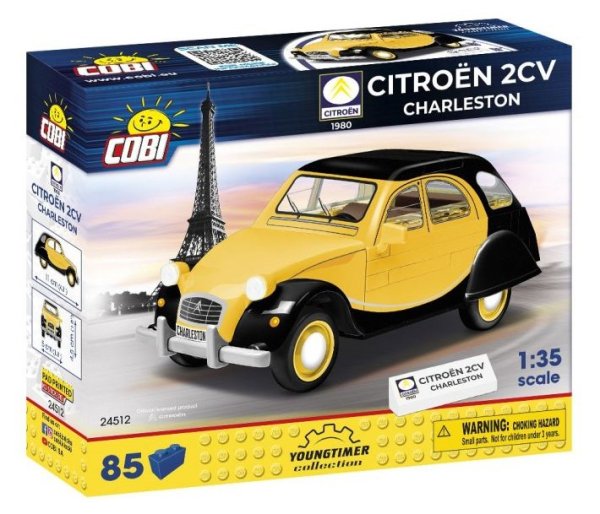 COBI Citroen 2CV Charleston 1980 Modell 24512 Auto-Baukasten 1:35