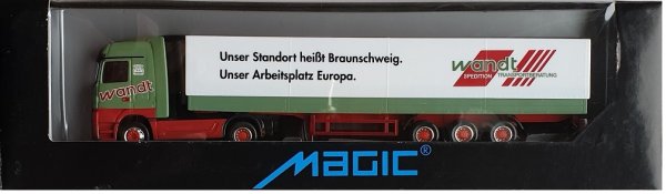 HERPA 451017 MB Actros LH Sattelzug Spedition Wandt Magic Serie 1:87