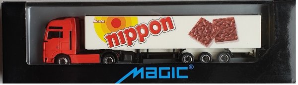 HERPA 451260 MAN TGA XXL Koffer-Sattelzug Nippon Magic Serie 1:87