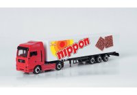 HERPA 451260 MAN TGA XXL Koffer-Sattelzug Nippon Magic Serie 1:87