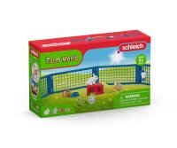SCHLEICH Farm World 42500 Zuhause für Kaninchen und Meerschweinchen