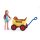 SCHLEICH Farm World 42543 Bollerwagen-Ausflug