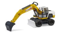 BRUDER 03413 Mobilbagger gelb/weiß