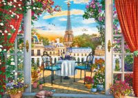 SCHMIDT SPIELE 58976 Puzzle Terrasse in Paris 1000 Teile