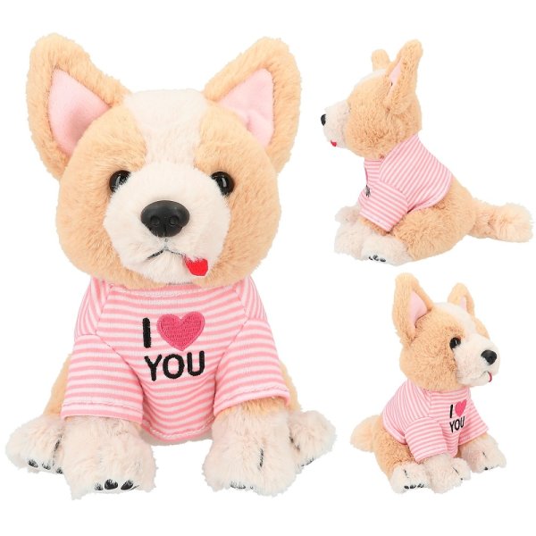 DEPESCHE 12078 TOPModel Plüschhund Corgi Lotti 18 cm