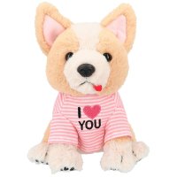 DEPESCHE 12078 TOPModel Plüschhund Corgi Lotti 18 cm