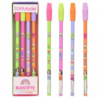 DEPESCHE 12088 TOPModel Bleistift-Set mit Radier-Topper...