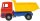 LENA 07250 Profi Lkw Kipper Actros 23 cm 2-achsig