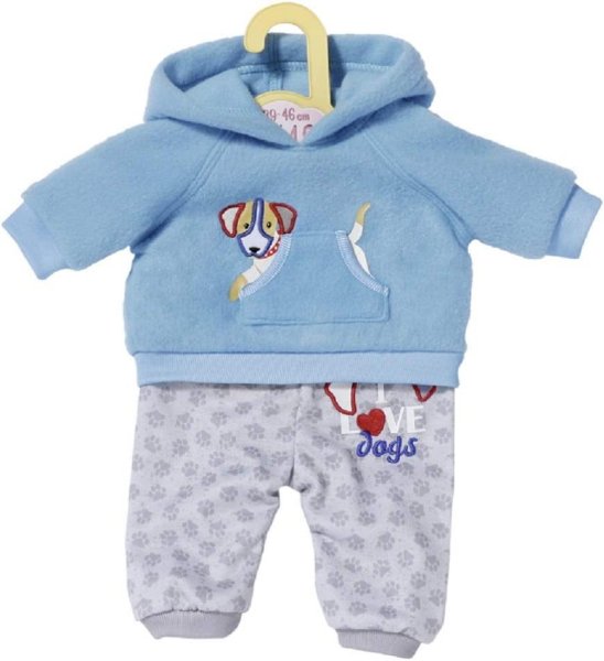 ZAPF Creation 871324 Dolly Moda Sport-Outfit Blau 43 cm