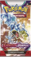AMIGO 45569 PKM Pokémon KP01 Booster Karmesin & Purpur
