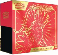 AMIGO 45579 PKM Pokémon Top-Trainer Box Karmesin & Purpur sortiert