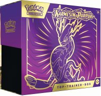 AMIGO 45579 PKM Pokémon Top-Trainer Box Karmesin & Purpur sortiert