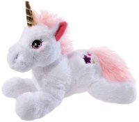 HEUNEC 351578 Einhorn weiß liegend 30 cm