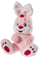 HEUNEC 813571 Hase braun oder rosa sitzend 40 cm