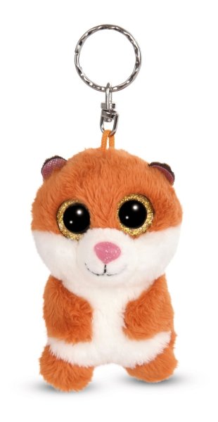 NICI 48694 Glubschis Schlüsselanhänger Hamster Stubb 9 cm