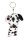 NICI 48690 Glubschis Schlüsselanhänger Dalmatiner Dottino 9 cm