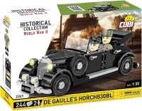 COBI 2261 De Gaulles Horch 830 Baujahr 1936 Militär-Baukasten 1:35