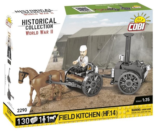 COBI Deutsche Feldküche HF.14 2290 Militär Baukasten 1:35