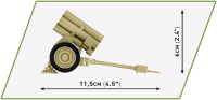 COBI 2291 15 cm Nebelwerfer 41 Militär Baukasten 1:35