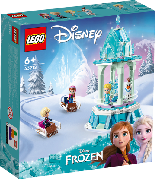 LEGO Disney Princess 43218 Annas und Elsas magisches Karussell