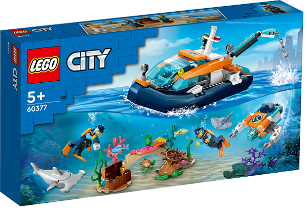 LEGO City 60377 Meeresforscher-Boot