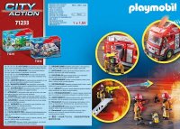 PLAYMOBIL City Action 71233 Fire Truck