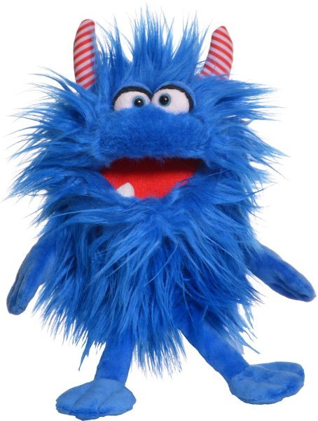 MATTHIES Living Puppets Handpuppe klein Schmackes 27 cm Monster to Go W889