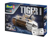 REVELL 05790 Geschenkset Tiger I Ausf.E 75th Anniversary Revell Modellbausatz mit-Basiszubehör 1:35