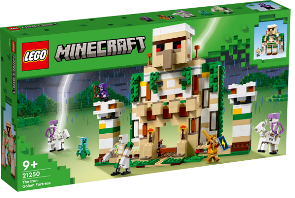 LEGO Minecraft 21250 Die Eisengolem-Festung