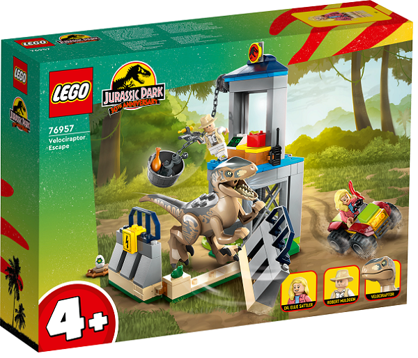 LEGO Jurassic World 76957 Flucht des Velociraptors