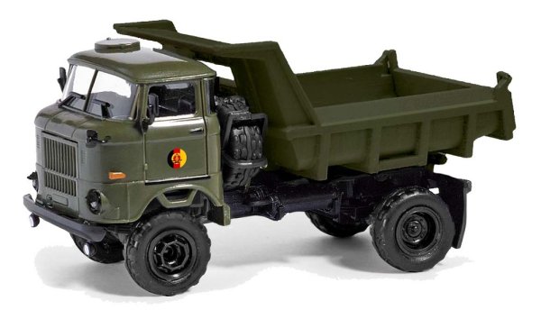 BUSCH IFA W50 LA MK5 NVA Muldenkipper 95275 Militär-Modell 1:87