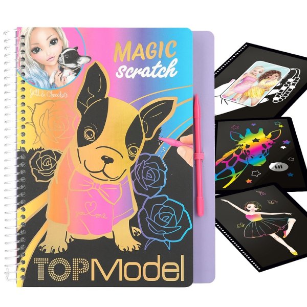 DEPESCHE 12410 TOPModel Magic Scratch Book