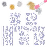 DEPESCHE 12327 TOPModel Glitzer Tattoo Set BEAUTY and ME