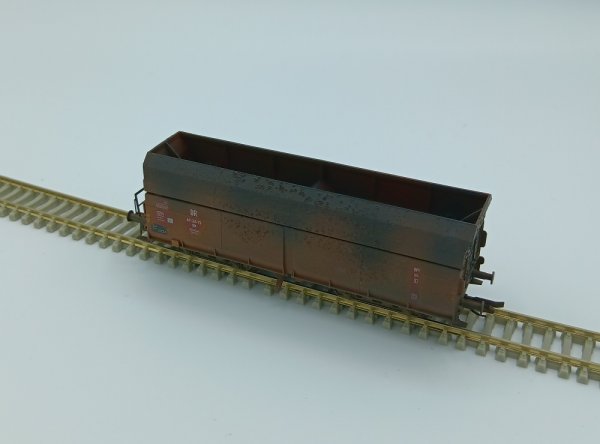 TILLIG Selbstentladewagen OOt gealtert DR Ep.III 15214 Spur TT