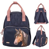 DEPESCHE 12512 Miss Melody Rucksack Mit Stepp NIGHT HORSES