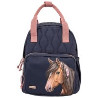 DEPESCHE 12512 Miss Melody Rucksack Mit Stepp NIGHT HORSES