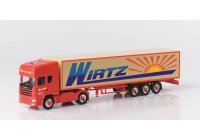 HERPA 451024 Scania TL Koffer-Sattelzug Wirtz Magic Serie 1:87