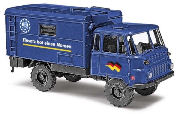 BUSCH Robur LO 2002 A THW 50213 Automodell 1:87