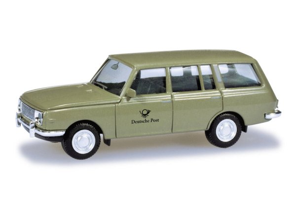 HERPA 049658 Wartburg Tourist 353 Deutsche Post PKW-Modell 1:87